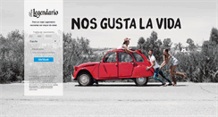 Desktop Screenshot of legendario.com